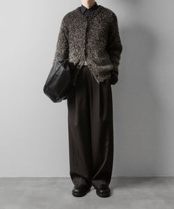 ssstein(シュタイン)のTWIST SEAM WIDE EASY TROUSERS - GREY KHAKIの公式通販サイトsession福岡セレクトショップ