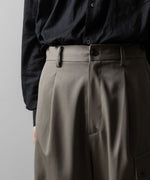 画像をギャラリービューアに読み込む, ssstein(シュタイン)のCARGO POCKET WIDE EASY TROUSERS - TAUPE BEIGEの公式通販サイトsession福岡セレクトショップ
