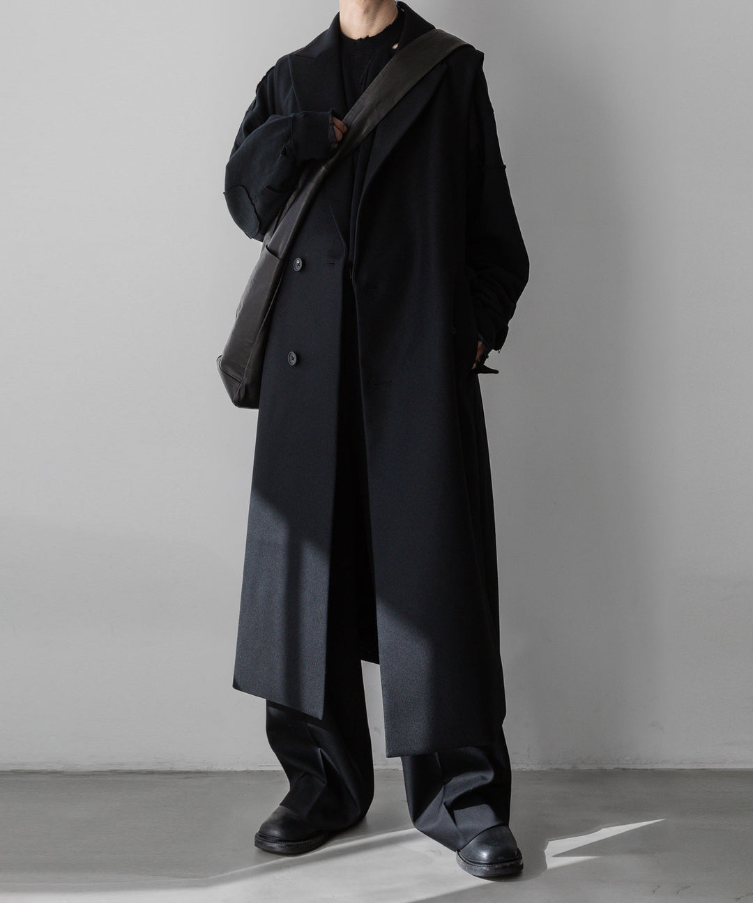 stein(シュタイン)の24SSコレクションSHOULDER BAGのBLACK(LEATHER) 公式通販サイトsession福岡セレクトショップ