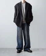 画像をギャラリービューアに読み込む, ssstein(シュタイン)のYAK/COTTON SWEAT LS - TOP GREYの公式通販サイトsession福岡セレクトショップ
