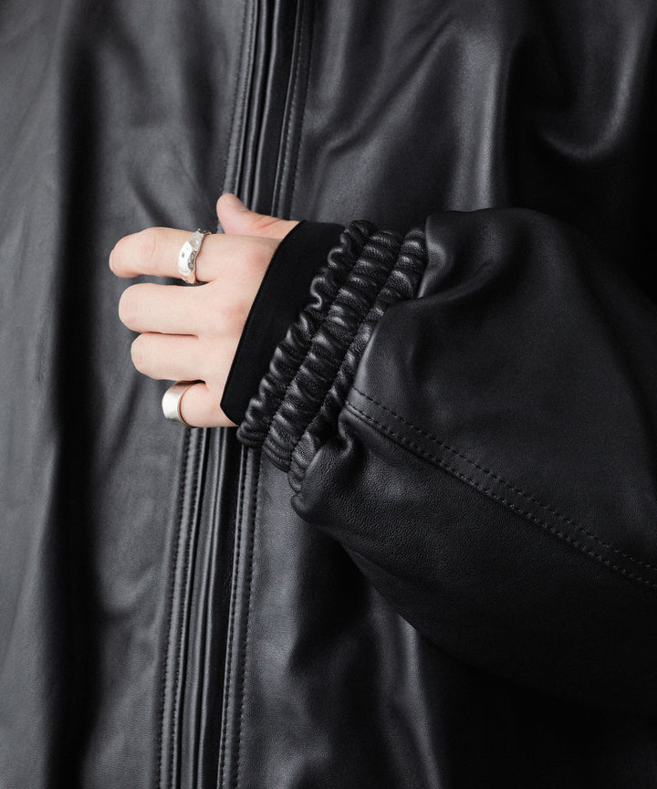 ssstein(シュタイン)のSHEEP LEATHER STAND COLLAR JACKET - BLACKの公式通販サイトsession福岡セレクトショップ