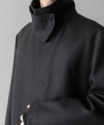 画像をギャラリービューアに読み込む, VEIN ヴェインのWO DOUBLE MELTON MAXI COAT - D.GRAYの公式通販サイトsession福岡セレクトショップ
