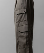 画像をギャラリービューアに読み込む, ssstein(シュタイン)のCARGO POCKET WIDE EASY TROUSERS - TAUPE BEIGEの公式通販サイトsession福岡セレクトショップ
