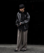 画像をギャラリービューアに読み込む, ssstein(シュタイン)のWOOL DOESKIN EXTRA WIDE TROUSERS - TAUPEの公式通販サイトsession福岡セレクトショップ

