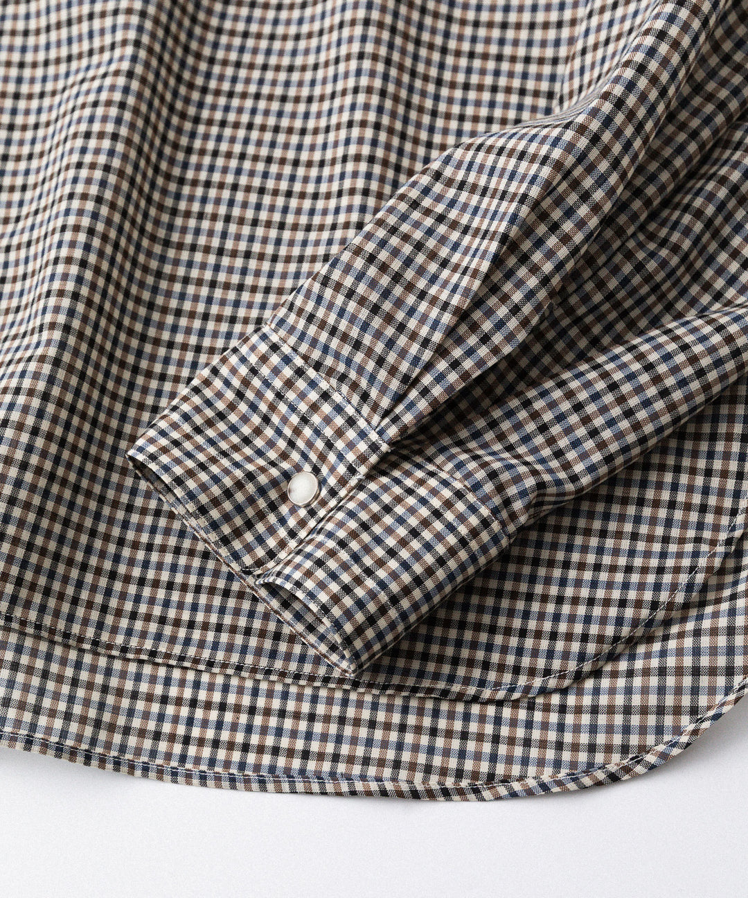 phebus- フィーバスのWOOL POLY TROPICAL SHIRTのMULTI GINGHAM公式通販サイトsession福岡セレクトショップ