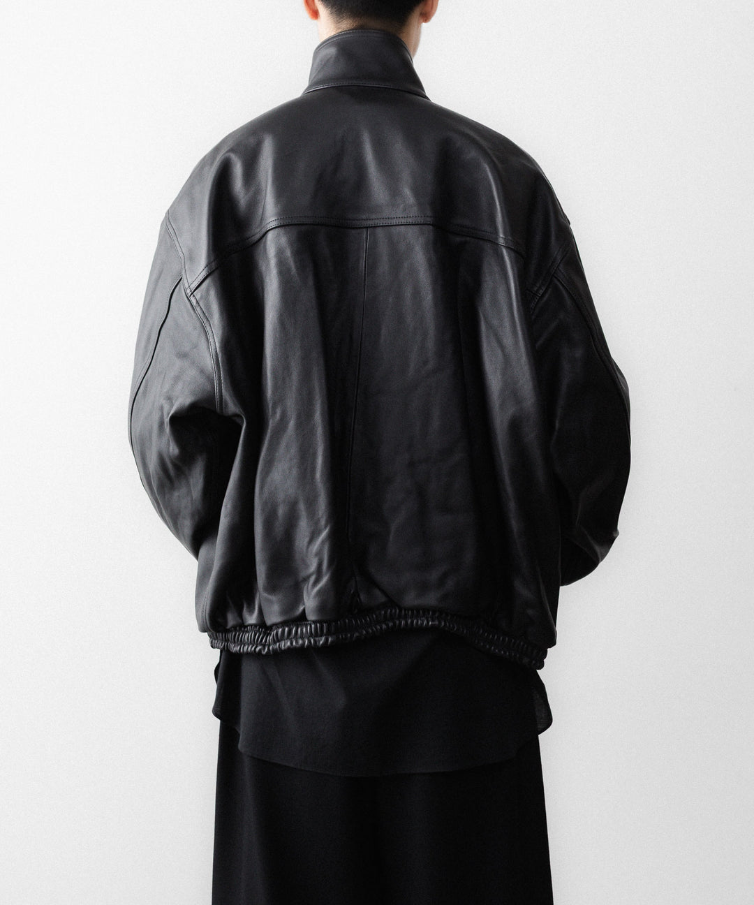 ssstein(シュタイン)のSHEEP LEATHER STAND COLLAR JACKET - BLACKの公式通販サイトsession福岡セレクトショップ