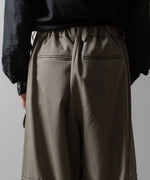 画像をギャラリービューアに読み込む, ssstein(シュタイン)のCARGO POCKET WIDE EASY TROUSERS - TAUPE BEIGEの公式通販サイトsession福岡セレクトショップ
