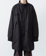 画像をギャラリービューアに読み込む, ANTHEM A アンセムエー NYLON COTTON MILITARY OVER COATのBLACK公式通販サイトsession福岡セレクトショップ
