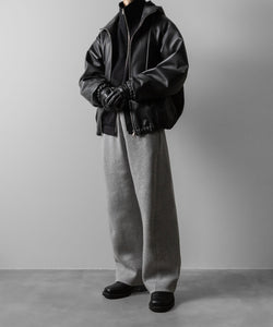 ssstein(シュタイン)のW/SI SATIN ZIP UP SHORT JACKET - BLACKの公式通販サイトsession福岡セレクトショップ