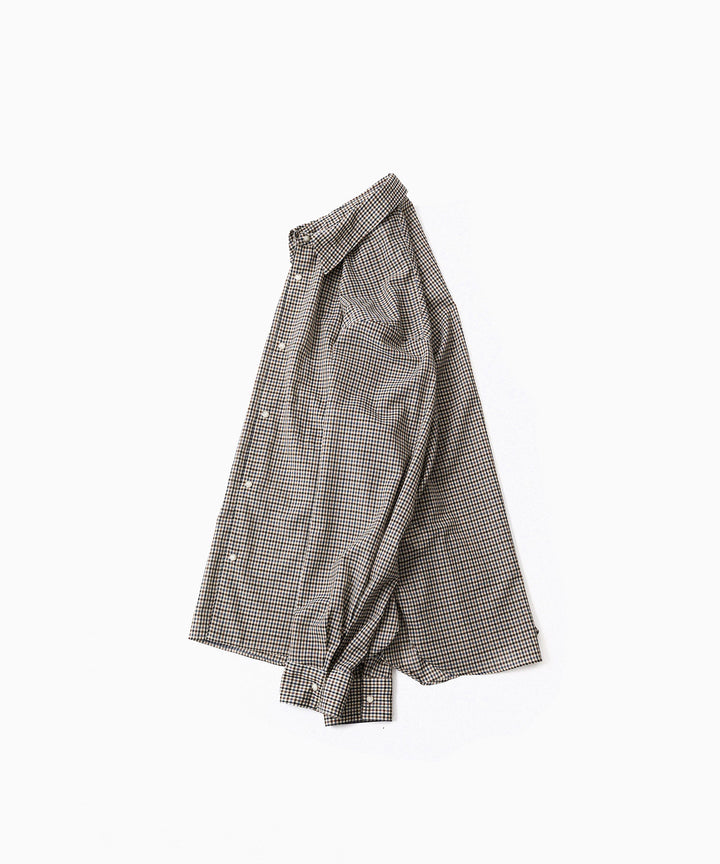 phebus- フィーバスのWOOL POLY TROPICAL SHIRTのMULTI GINGHAM公式通販サイトsession福岡セレクトショップ
