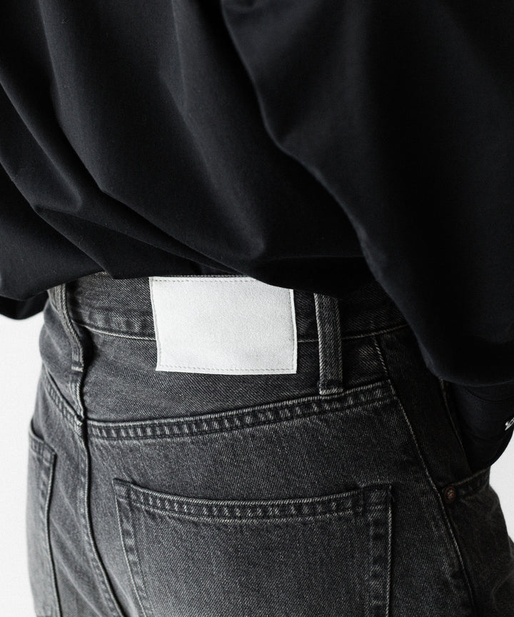 ssstein(シュタイン)のWIDE DENIM JEANS - BLACKの公式通販サイトsession福岡セレクトショップ