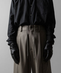 ssstein(シュタイン)のCARGO POCKET WIDE EASY TROUSERS - TAUPE BEIGEの公式通販サイトsession福岡セレクトショップ