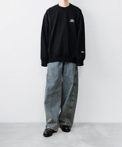 ssstein × UMBRO】DEFORMATION WIDE DENIM JEANS - INDIGO | 公式通販
