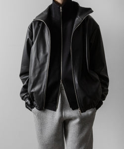 ssstein(シュタイン)のW/SI SATIN ZIP UP SHORT JACKET - BLACKの公式通販サイトsession福岡セレクトショップ