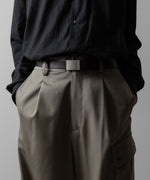 画像をギャラリービューアに読み込む, ssstein(シュタイン)のCARGO POCKET WIDE EASY TROUSERS - TAUPE BEIGEの公式通販サイトsession福岡セレクトショップ
