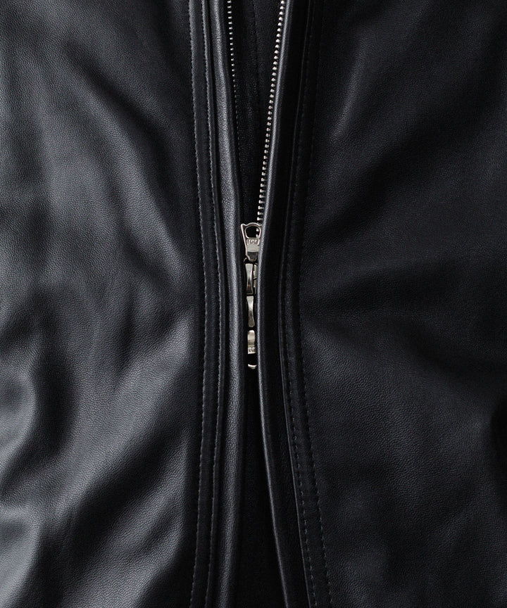 ssstein(シュタイン)のSHEEP LEATHER STAND COLLAR JACKET - BLACKの公式通販サイトsession福岡セレクトショップ