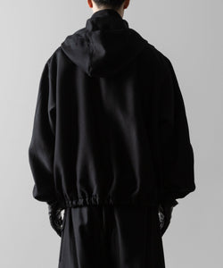 ssstein(シュタイン)のW/R/SI DOUBLE WEAVE HOODED JACKET - BLACKの公式通販サイトsession福岡セレクトショップ