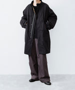 画像をギャラリービューアに読み込む, ANTHEM A アンセムエー NYLON COTTON MILITARY OVER COATのBLACK公式通販サイトsession福岡セレクトショップ
