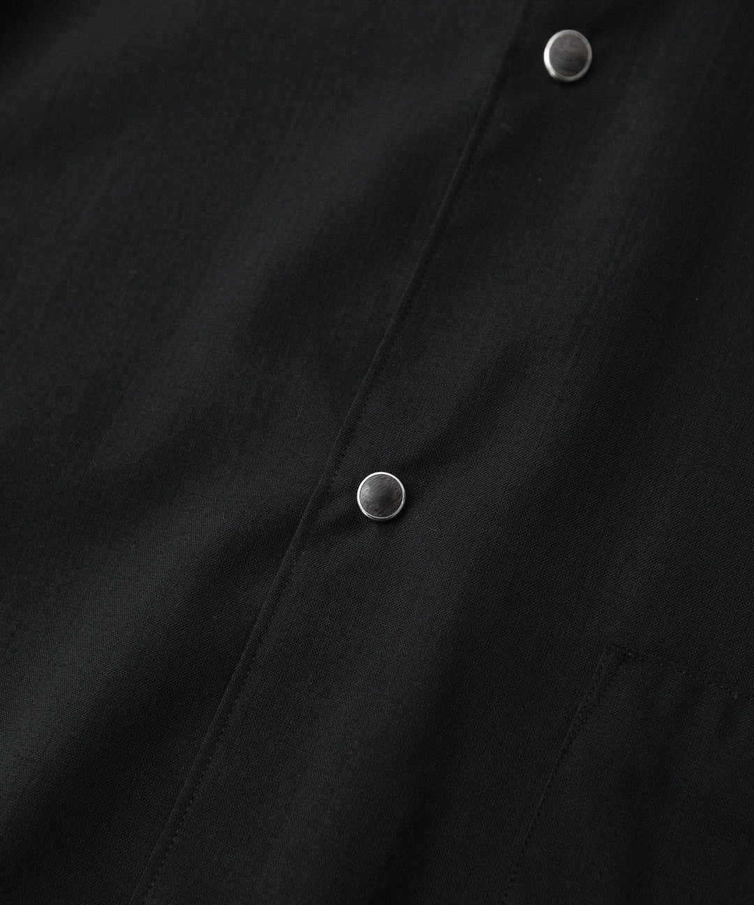 phebus フィーバスのWOOL POLY TROPICAL SHIRTのBLACK 公式通販サイトsession福岡セレクトショップ
