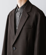 画像をギャラリービューアに読み込む, ssstein(シュタイン)のOVERSIZED SINGLE BREASTED JACKET (2/60 WOOL GABARDINE) - MILITARY KHAKIの公式通販サイトsession福岡セレクトショップ
