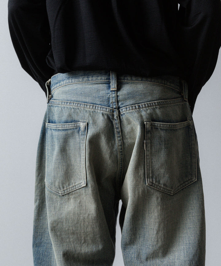 INTÉRIM(インテリム)のSHABBY VINTAGE "1947XX" SHUTTLE DENIM TROUSERS - S.NAVYの公式通販サイトsession福岡セレクトショップ