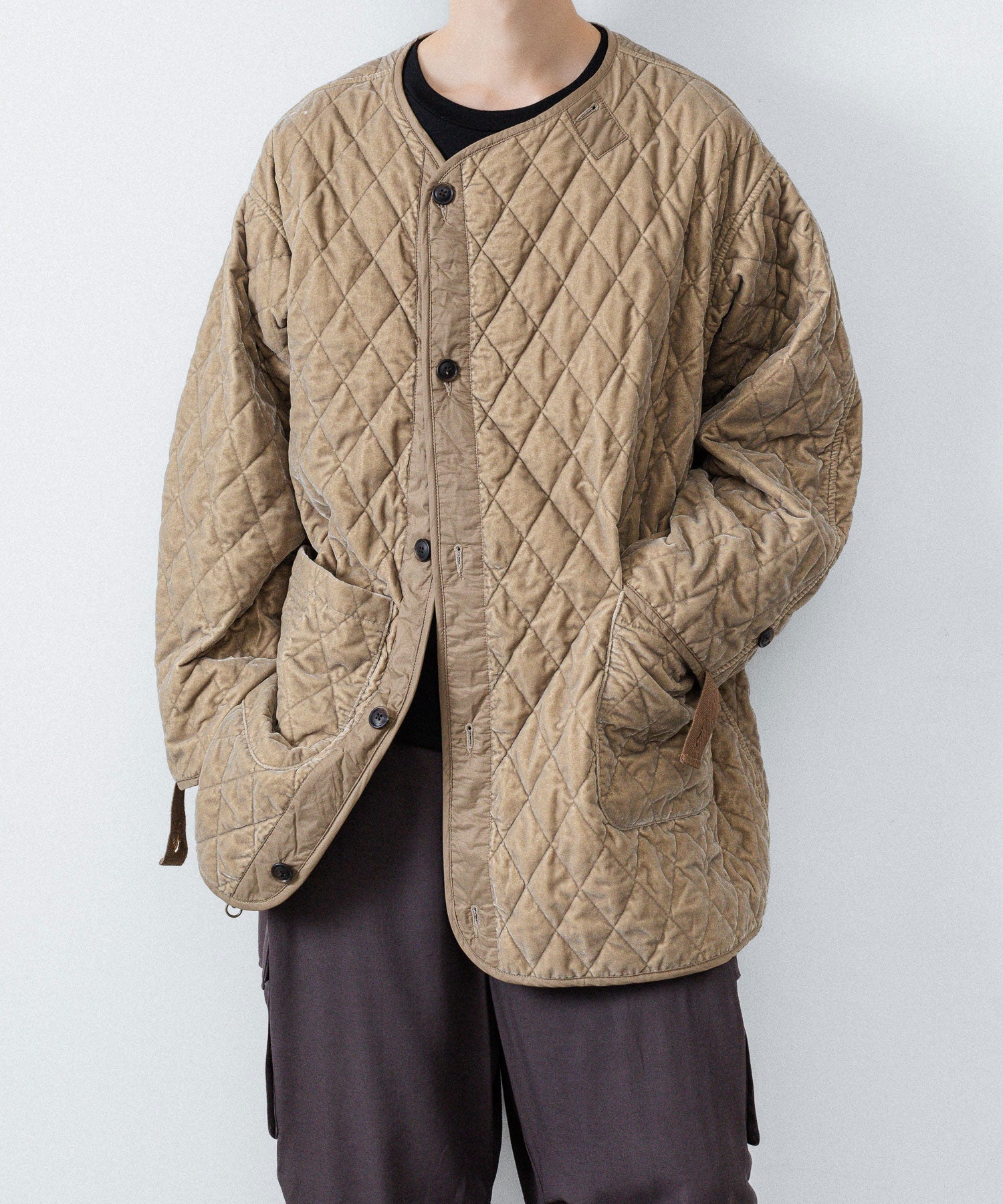 ANTHEM A アンセムエー NYLON COTTON MILITARY OVER COATのBLACK公式通販サイトsession福岡セレクトショップ