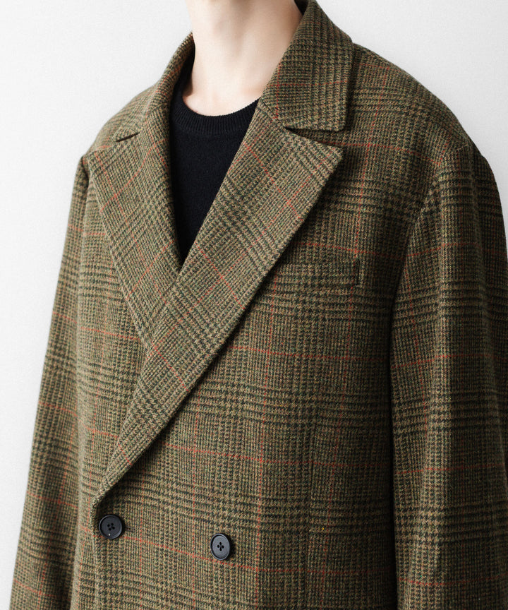 ssstein(シュタイン)のBRITISH TWEED OVERSIZED PEAK LAPEL JACKET - TWEED CHECKの公式通販サイトsession福岡セレクトショップ