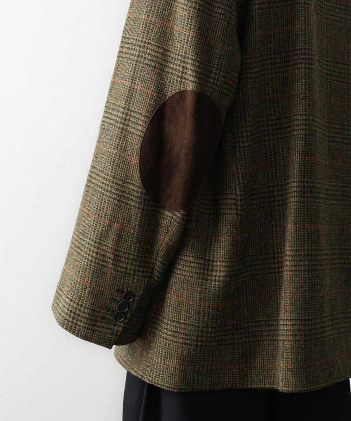 ssstein(シュタイン)のBRITISH TWEED OVERSIZED PEAK LAPEL JACKET - TWEED CHECKの公式通販サイトsession福岡セレクトショップ