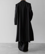 画像をギャラリービューアに読み込む, VEIN ヴェインのWO DOUBLE MELTON MAXI COAT - BLACKの公式通販サイトsession福岡セレクトショップ
