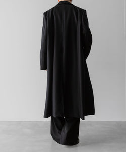 VEIN ヴェインのWO DOUBLE MELTON MAXI COAT - BLACKの公式通販サイトsession福岡セレクトショップ