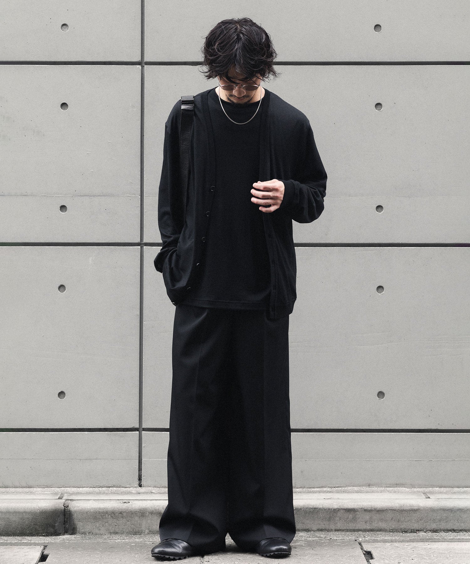 ssstein / シュタイン】LONG WIDE TROUSERS - BLACK | 公式通販サイト