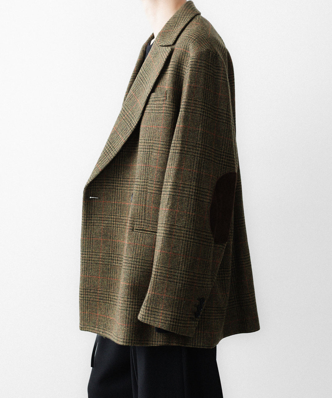ssstein(シュタイン)のBRITISH TWEED OVERSIZED PEAK LAPEL JACKET - TWEED CHECKの公式通販サイトsession福岡セレクトショップ