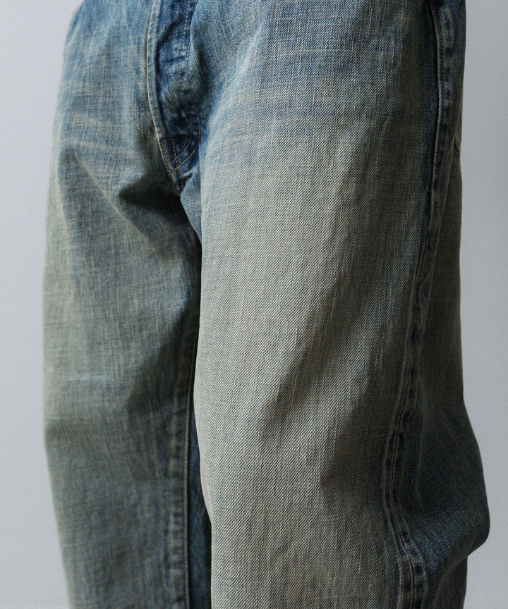INTÉRIM(インテリム)のSHABBY VINTAGE "1947XX" SHUTTLE DENIM TROUSERS - S.NAVYの公式通販サイトsession福岡セレクトショップ