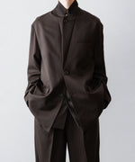 画像をギャラリービューアに読み込む, ssstein(シュタイン)のOVERSIZED SINGLE BREASTED JACKET (2/60 WOOL GABARDINE) - MILITARY KHAKIの公式通販サイトsession福岡セレクトショップ
