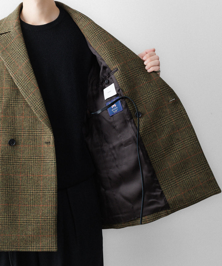 ssstein(シュタイン)のBRITISH TWEED OVERSIZED PEAK LAPEL JACKET - TWEED CHECKの公式通販サイトsession福岡セレクトショップ