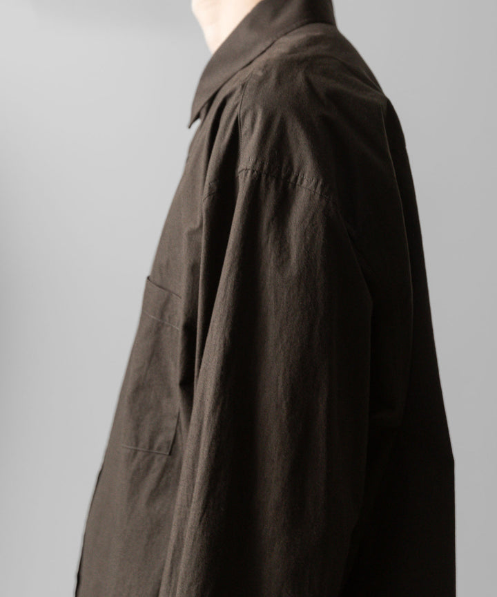 stein(シュタイン)の24SSコレクションOVERSIZED STANDARD SHIRTのMILITARY KHAKI公式通販サイトsession福岡セレクトショップ