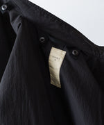 画像をギャラリービューアに読み込む, ANTHEM A アンセムエー NYLON COTTON MILITARY OVER COATのBLACK公式通販サイトsession福岡セレクトショップ
