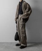 画像をギャラリービューアに読み込む, ssstein(シュタイン)のCARGO POCKET WIDE EASY TROUSERS - TAUPE BEIGEの公式通販サイトsession福岡セレクトショップ
