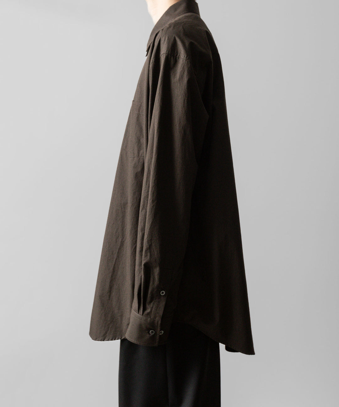 stein(シュタイン)の24SSコレクションOVERSIZED STANDARD SHIRTのMILITARY KHAKI公式通販サイトsession福岡セレクトショップ