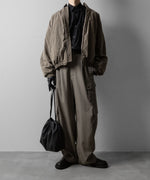 画像をギャラリービューアに読み込む, ssstein(シュタイン)のCARGO POCKET WIDE EASY TROUSERS - TAUPE BEIGEの公式通販サイトsession福岡セレクトショップ
