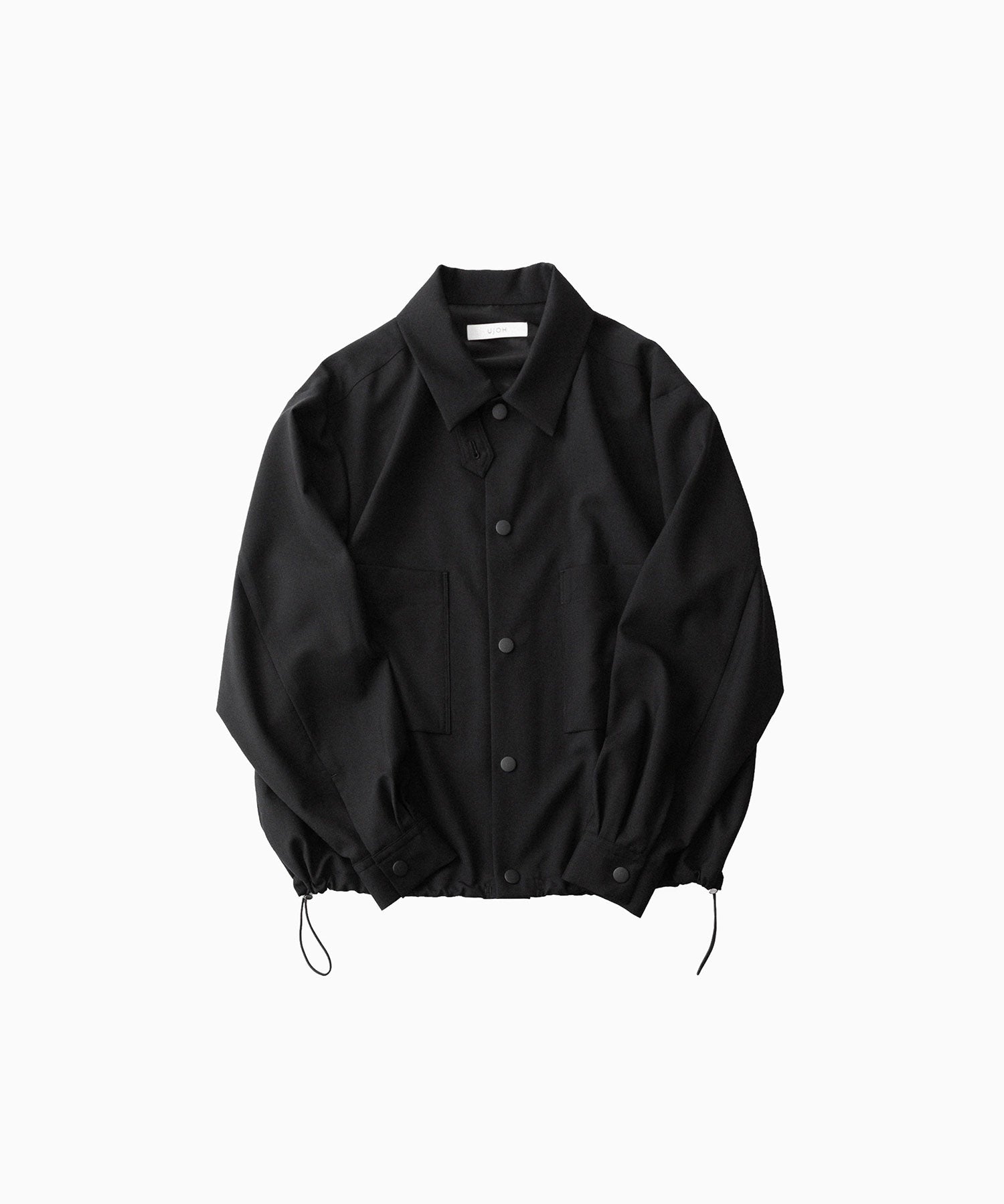 UJOH】DRAW CORD SHIRT - BLACK | 公式通販サイト session(セッション)