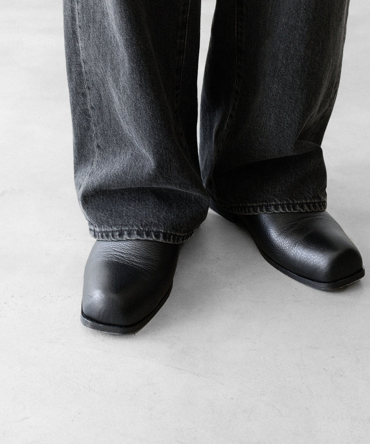 ssstein(シュタイン)のWIDE DENIM JEANS - BLACKの公式通販サイトsession福岡セレクトショップ