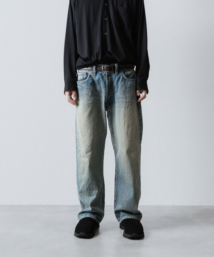 INTÉRIM(インテリム)のSHABBY VINTAGE "1947XX" SHUTTLE DENIM TROUSERS - S.NAVYの公式通販サイトsession福岡セレクトショップ