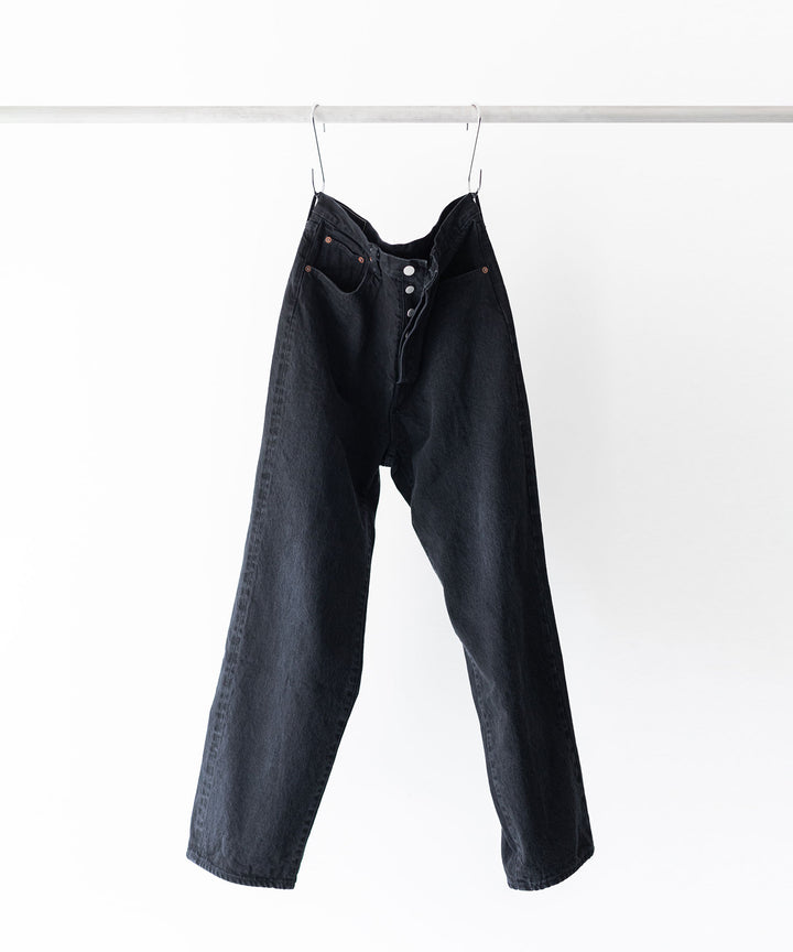 stein(シュタイン)の23AWコレクション5PK VINTAGE REPRODUCTION DENIM JEANSのBLACK