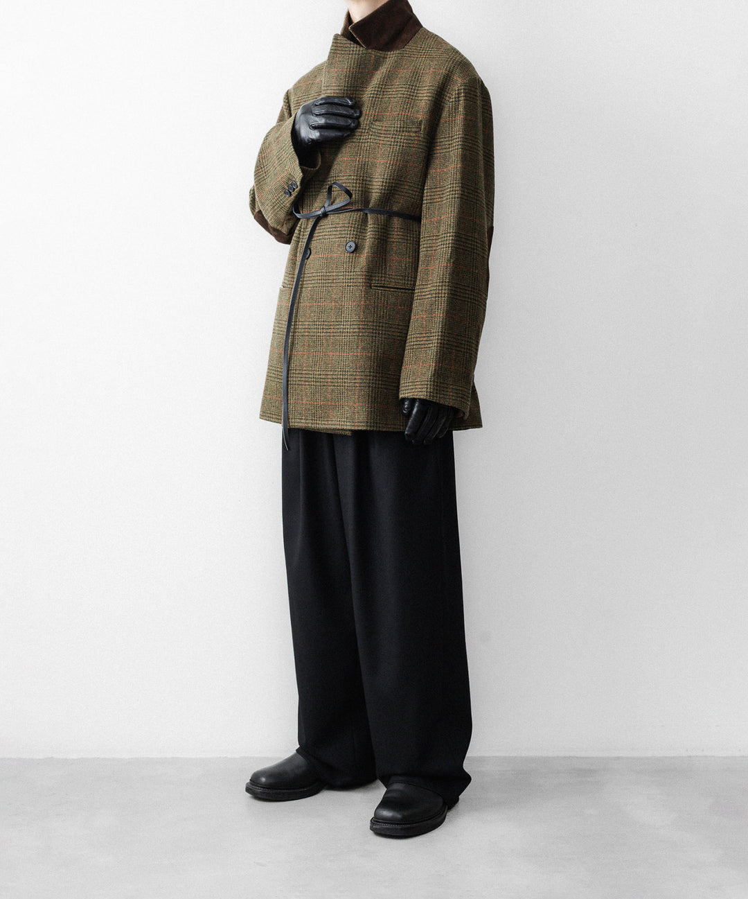 ssstein(シュタイン)のBRITISH TWEED OVERSIZED PEAK LAPEL JACKET - TWEED CHECKの公式通販サイトsession福岡セレクトショップ