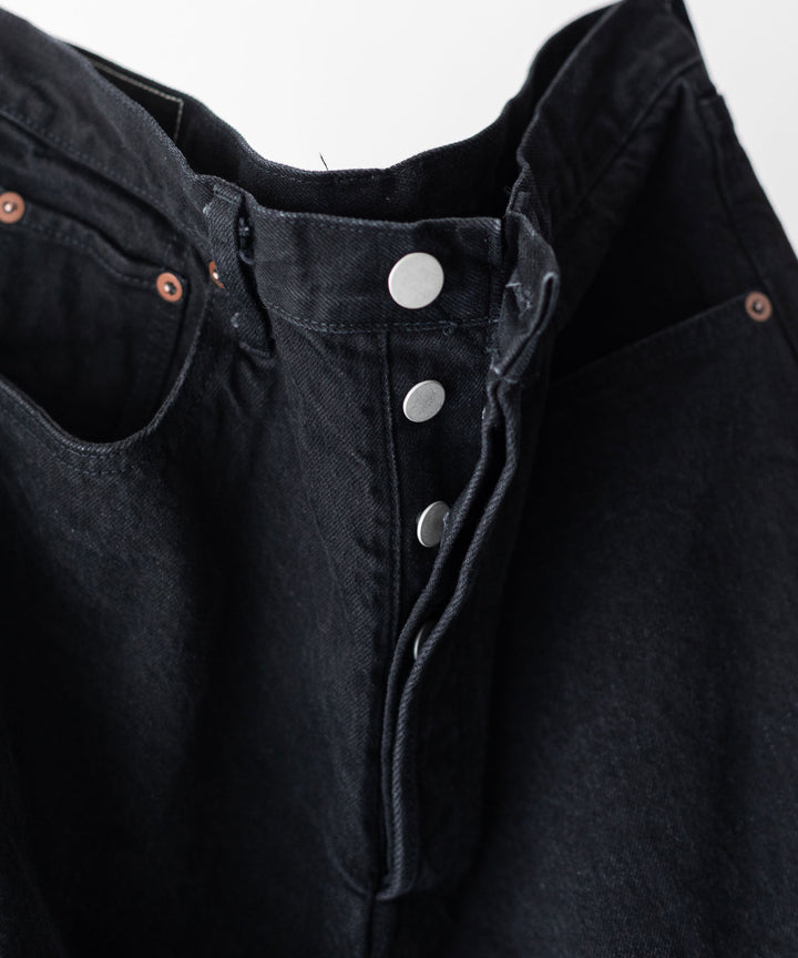 【stein】5PK VINTAGE REPRODUCTION DENIM JEANS - BLACK
