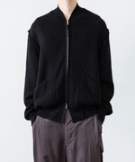 画像をギャラリービューアに読み込む, ANTHEM A アンセムエー BULKY WOOL KNIT ZIP BLOUSONのBLACK 公式通販サイトsession福岡セレクトショップ

