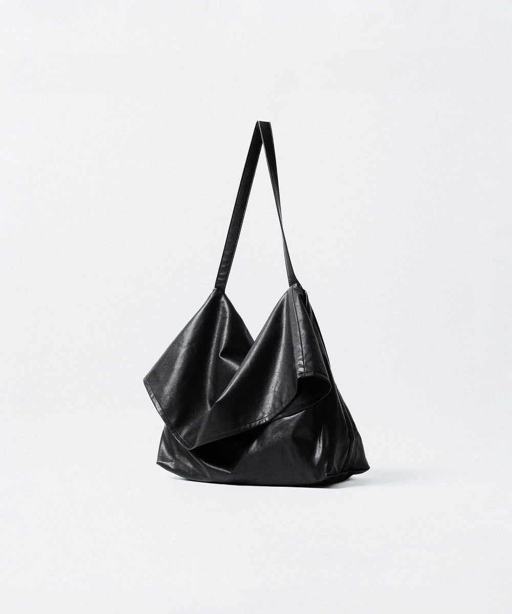 ATTACHMENT アタッチメントのSYNTHETIC LEATHER SHOULDER BAG - BLACKの公式通販サイトsession福岡セレクトショップ