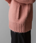 画像をギャラリービューアに読み込む, VEIN ヴェインのSHAGGY KNIT DRIVERS JACKET - PINKの公式通販サイトsession福岡セレクトショップ
