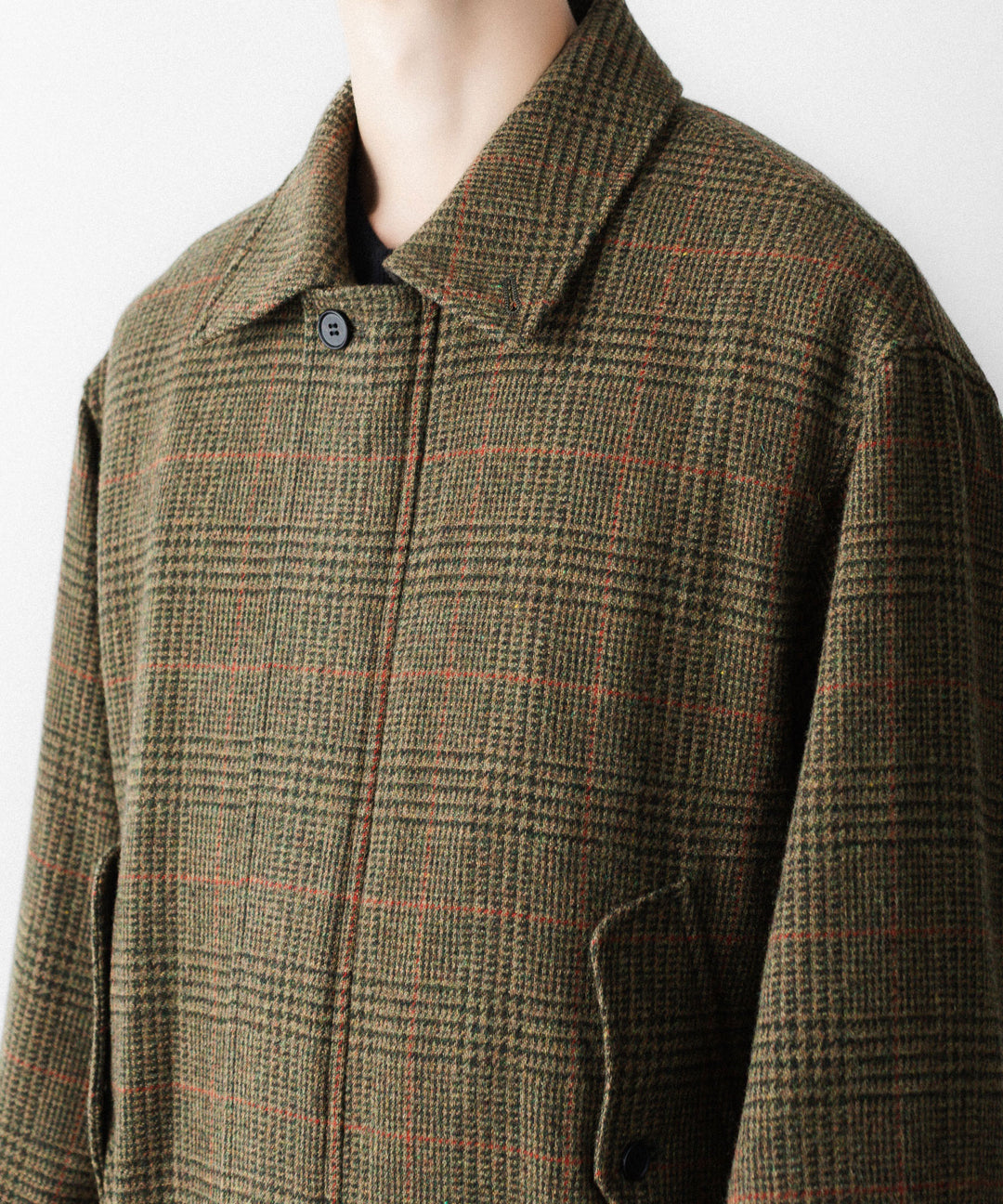 ssstein(シュタイン)のBRITISH TWEED HARRINGTON JACKET - TWEED CHECKの公式通販サイトsession福岡セレクトショップ